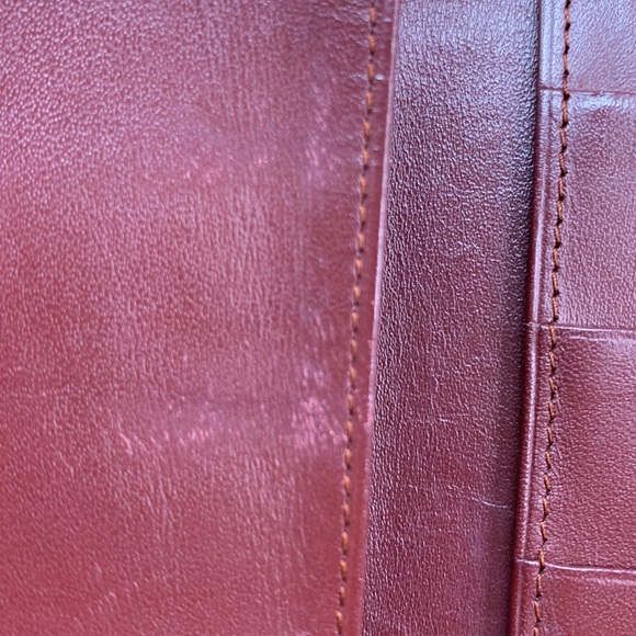 042 Authentic Cartier Checkbook Long Wallet - Picture 12 of 16